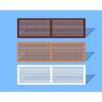 Вент. решетки и диффузоры Решетки пластиковые